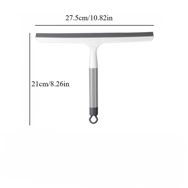 Silicone Shower Squeegee – Multi-Purpose Glass & Floor Water Wiper for Bathroom & Window Cleaning