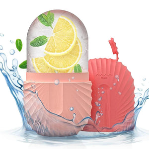Ice Face Roller Ice Cube Beauty Massage Silicone Tool
