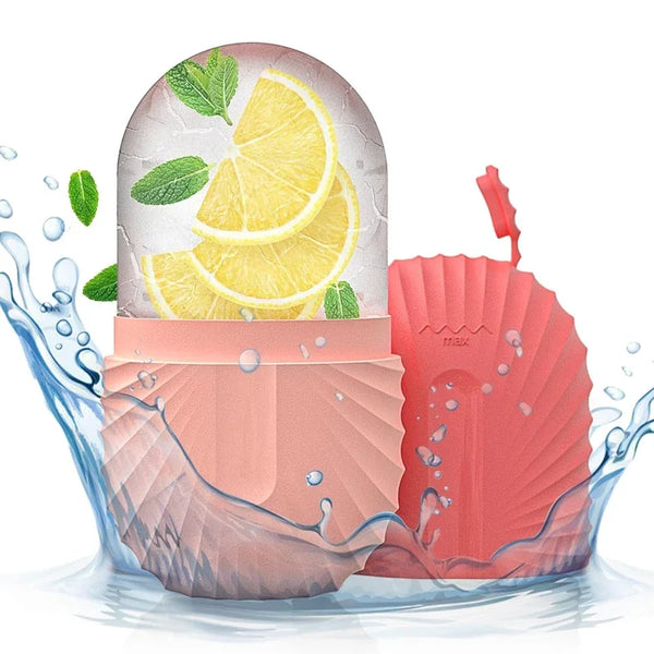 Ice Face Roller Ice Cube Beauty Massage Silicone Tool