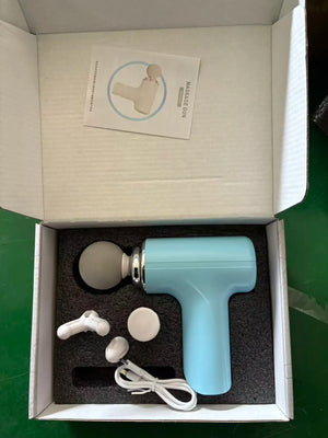 Portable Massage Gun with LED Display – Deep Tissue Percussion Massager