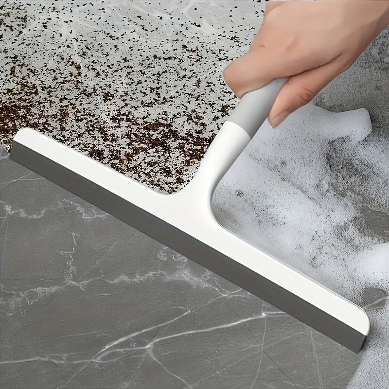 Silicone Shower Squeegee – Multi-Purpose Glass & Floor Water Wiper for Bathroom & Window Cleaning
