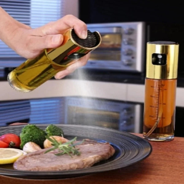 Kitchen Oil Spray Bottle – 100–500ml Olive Oil Mister for Air Fryer, Cooking & Baking