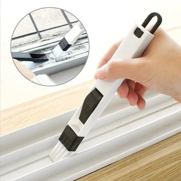 Multipurpose Cleaning Brush – Tile Gap, Window Groove & Car Interior Detail Cleaner