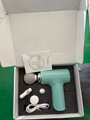 Portable Massage Gun with LED Display – Deep Tissue Percussion Massager