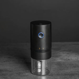 USB Rechargeable Burr Coffee Grinder – Portable Conical Grinder with Adjustable Settings