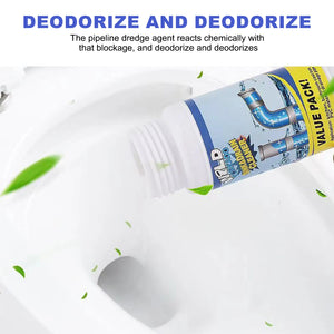 Powerful Sink & Drain Cleaner Powder – Fast-Acting Clog Remover for Kitchen & Bathroo