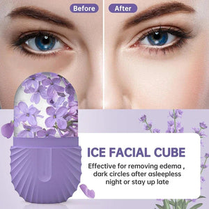 Ice Face Roller Ice Cube Beauty Massage Silicone Tool
