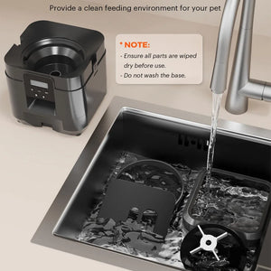 Smart Automatic Pet Feeder – Timed Cat & Dog Food Dispenser with Portion Control