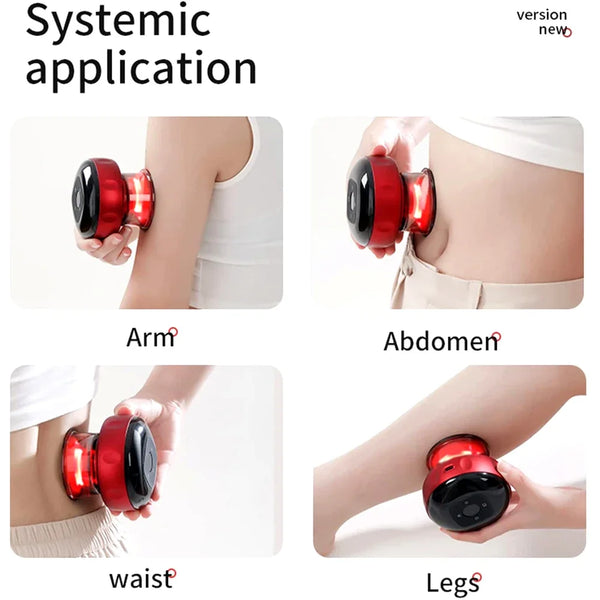 Electric Cupping Therapy Massager – Rechargeable Vacuum Slimming & Pain Relief Device