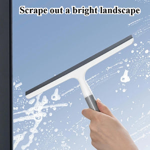 Silicone Shower Squeegee – Multi-Purpose Glass & Floor Water Wiper for Bathroom & Window Cleaning