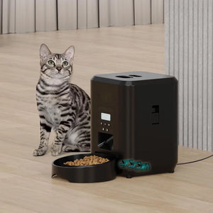 Smart Automatic Pet Feeder – Timed Cat & Dog Food Dispenser with Portion Control