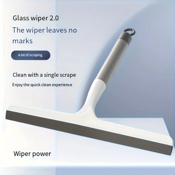 Silicone Shower Squeegee – Multi-Purpose Glass & Floor Water Wiper for Bathroom & Window Cleaning