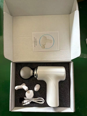 Portable Massage Gun with LED Display – Deep Tissue Percussion Massager