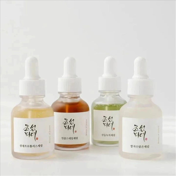 Korean Essence Skincare Set – Brightening, Anti-Aging & Dark Circle Repair