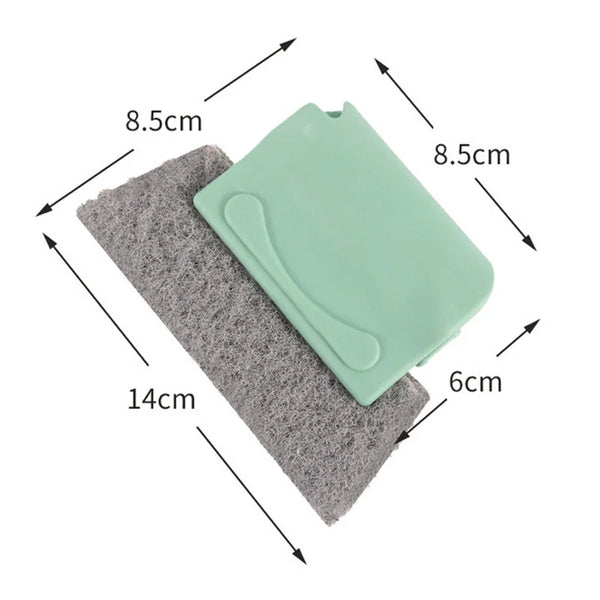 Window Groove Cleaning Brush – Multi-Purpose Slot Cleaner for Doors or Windows & Kitchen Gaps