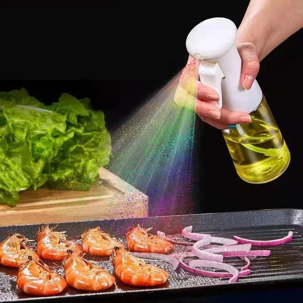 Kitchen Oil Spray Bottle – 100–500ml Olive Oil Mister for Air Fryer, Cooking & Baking