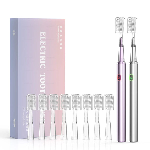 Mornwell Sonic Electric Toothbrush – 4 Modes, 4 Brush Heads, USB Rechargeable