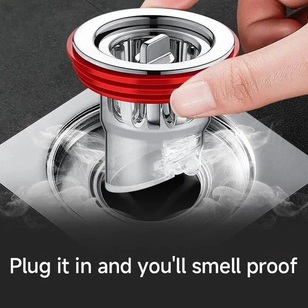 Odor-Proof Floor Drain Valve – Anti-Backflow Sewer Core for Bathroom & Kitchen Drains