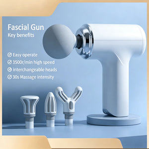 Portable Massage Gun with LED Display – Deep Tissue Percussion Massager