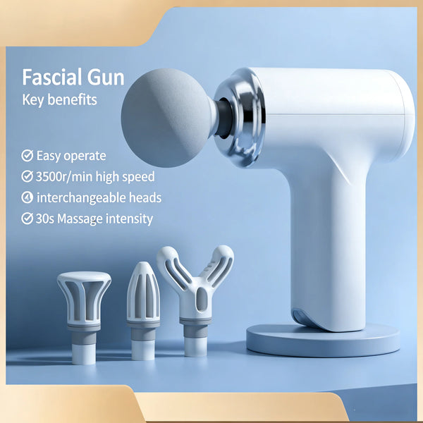 Portable Massage Gun with LED Display – Deep Tissue Percussion Massager