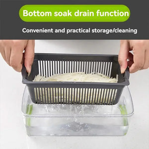 16-in-1 Multifunctional Vegetable Chopper – Slicer, Dicer, Grater & Kitchen Tool Set