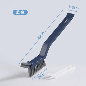2-in-1 Corner & Gap Cleaning Brush – Multipurpose Tile, Floor & Groove Cleaner