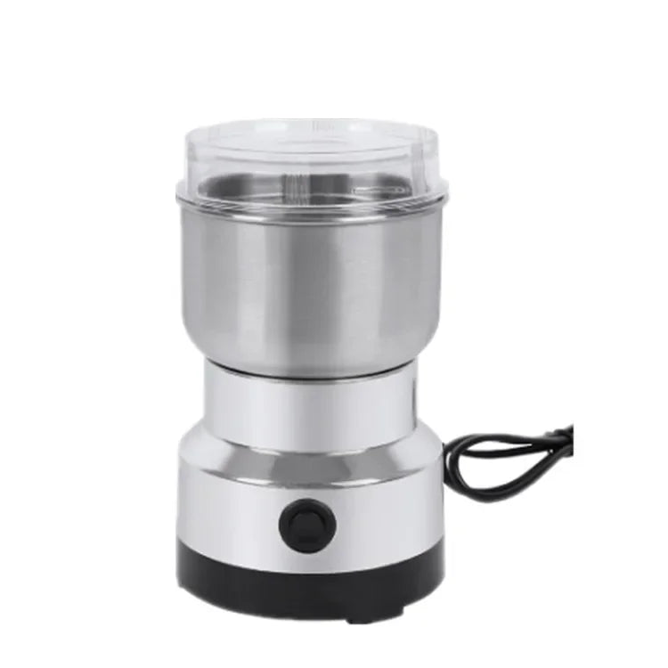 Electric Coffee & Spice Grinder – Stainless Steel 4-Blade Multifunction Kitchen Grinder