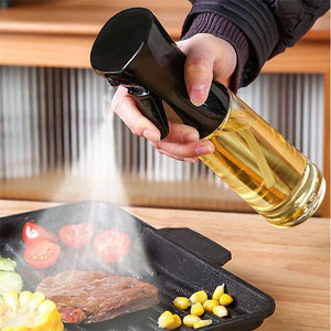 Kitchen Oil Spray Bottle – 100–500ml Olive Oil Mister for Air Fryer, Cooking & Baking