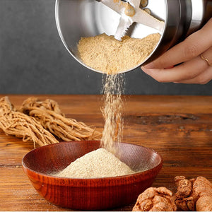 Electric Coffee & Spice Grinder – Stainless Steel 4-Blade Multifunction Kitchen Grinder