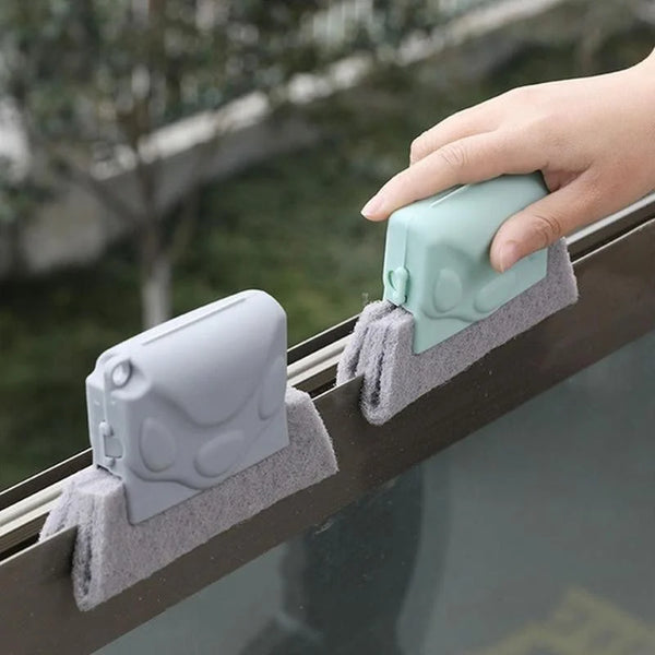 Window Groove Cleaning Brush – Multi-Purpose Slot Cleaner for Doors or Windows & Kitchen Gaps