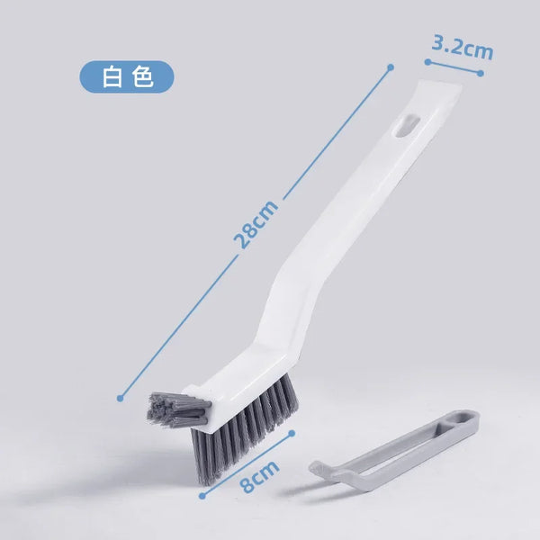 2-in-1 Corner & Gap Cleaning Brush – Multipurpose Tile, Floor & Groove Cleaner
