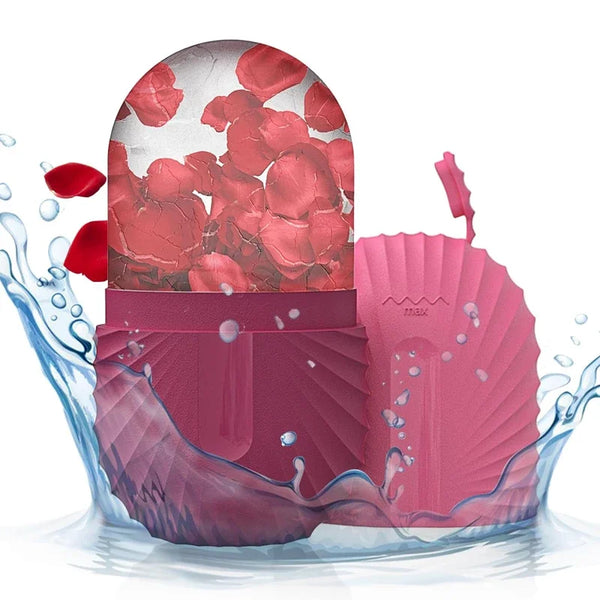 Ice Face Roller Ice Cube Beauty Massage Silicone Tool
