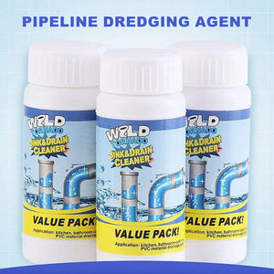 Powerful Sink & Drain Cleaner Powder – Fast-Acting Clog Remover for Kitchen & Bathroo