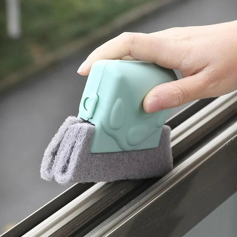 Window Groove Cleaning Brush – Multi-Purpose Slot Cleaner for Doors or Windows & Kitchen Gaps