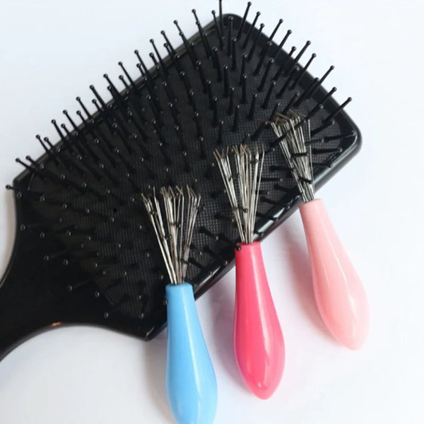 Hair Comb & Brush Cleaner Tool – Easy Hair Remover with Ergonomic Handle