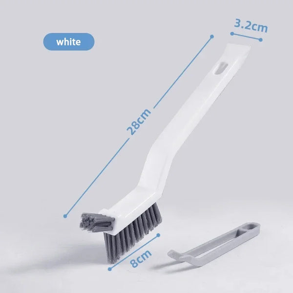 2-in-1 Corner & Gap Cleaning Brush – Multipurpose Tile, Floor & Groove Cleaner