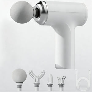 Portable Massage Gun with LED Display – Deep Tissue Percussion Massager